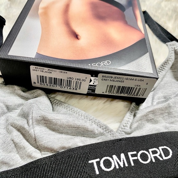 NWT ✨ Tom Ford Logo Band Triangle Bra - Picture 3 of 6
